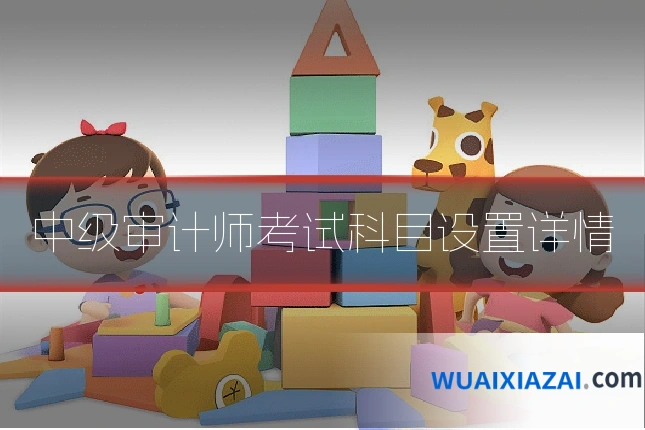 中级审计师考试科目设置详情