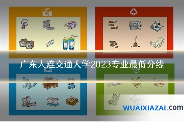 广东大连交通大学2023专业最低分线