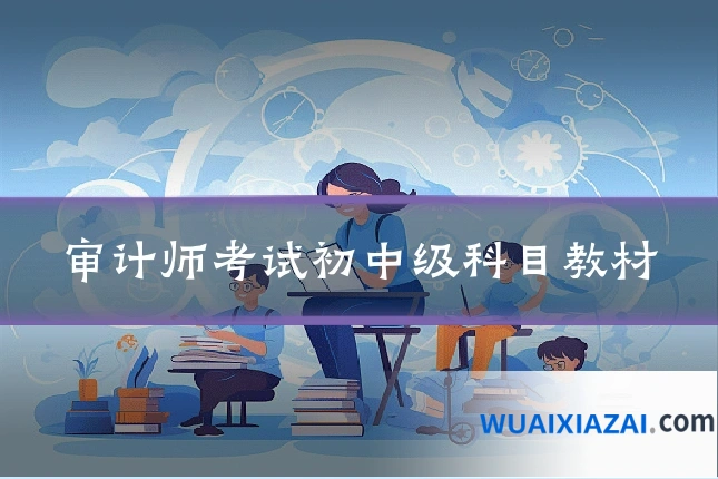 审计师考试初中级科目教材
