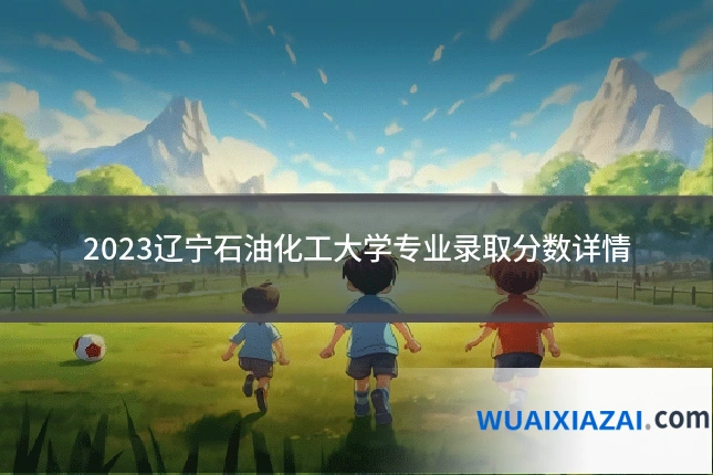 2023辽宁石油化工大学专业录取分数详情