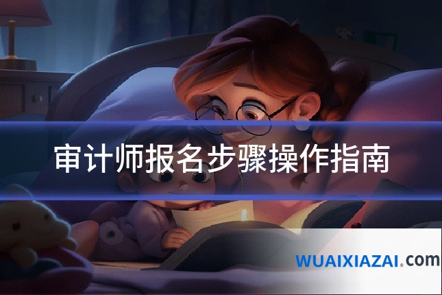 审计师报名步骤操作指南