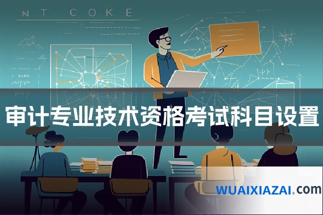 审计专业技术资格考试科目设置