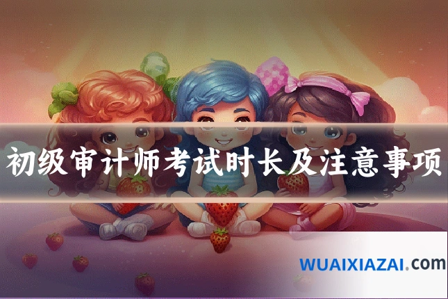 初级审计师考试时长及注意事项