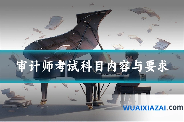 审计师考试科目内容与要求
