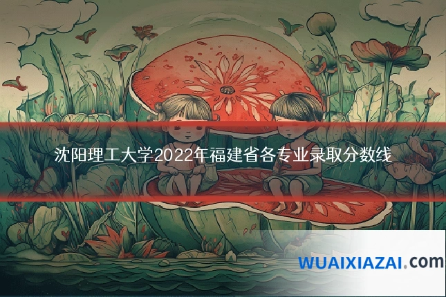 沈阳理工大学2022年福建省各专业录取分数线