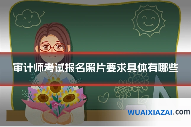 审计师考试报名照片要求具体有哪些