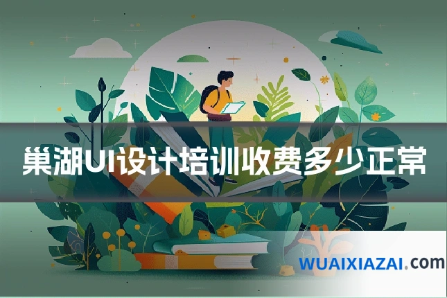 巢湖UI设计培训收费多少正常