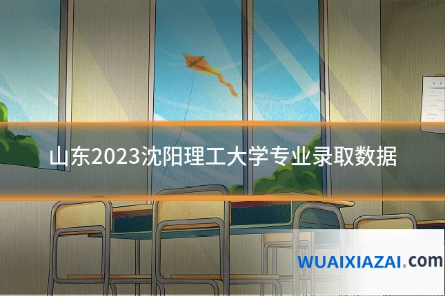 山东2023沈阳理工大学专业录取数据