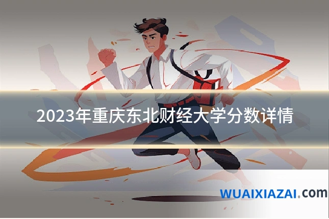 2023年重庆东北财经大学分数详情