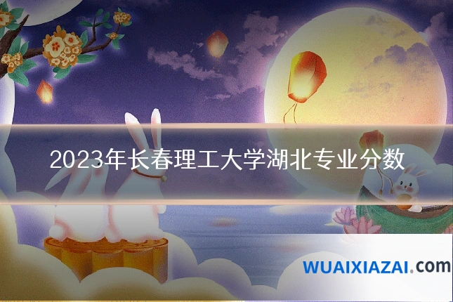 2023年长春理工大学湖北专业分数