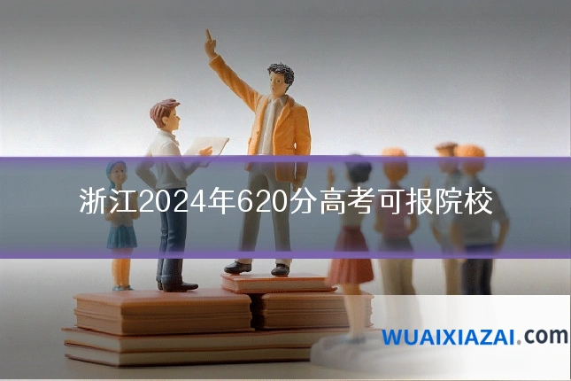 浙江2024年620分高考可报院校