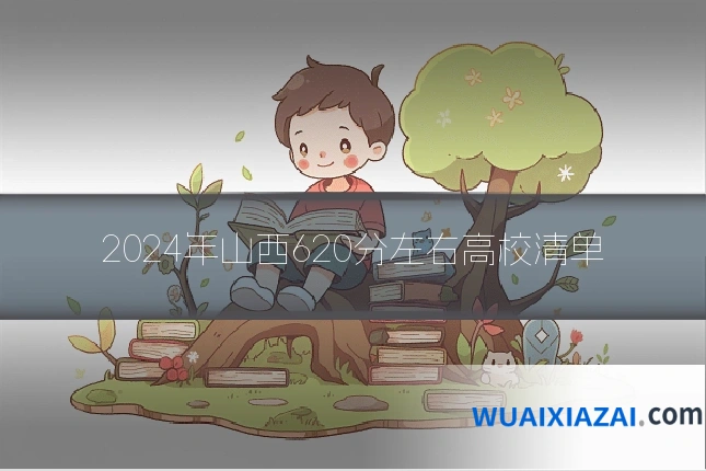 2024年山西620分左右高校清单