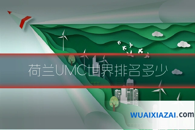 荷兰UMC世界排名多少