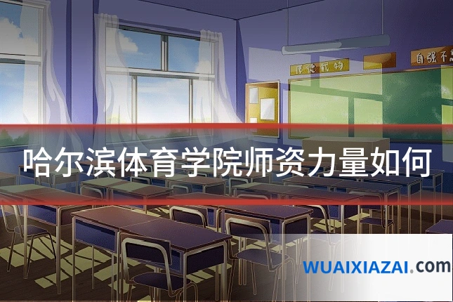 哈尔滨体育学院师资力量如何