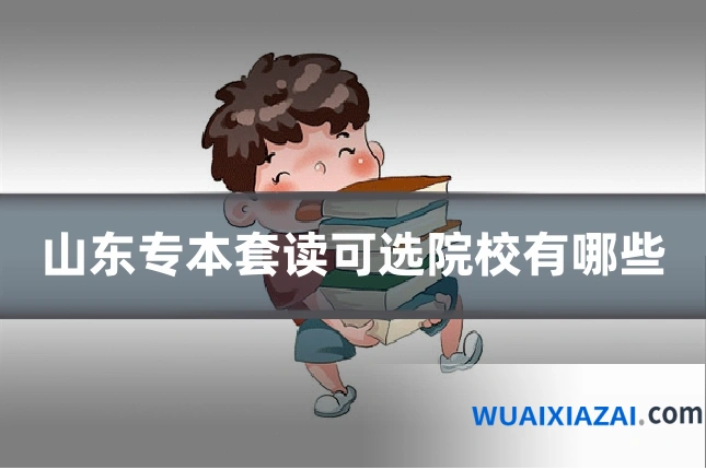 山东专本套读可选院校有哪些