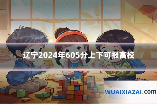 辽宁2024年605分上下可报高校