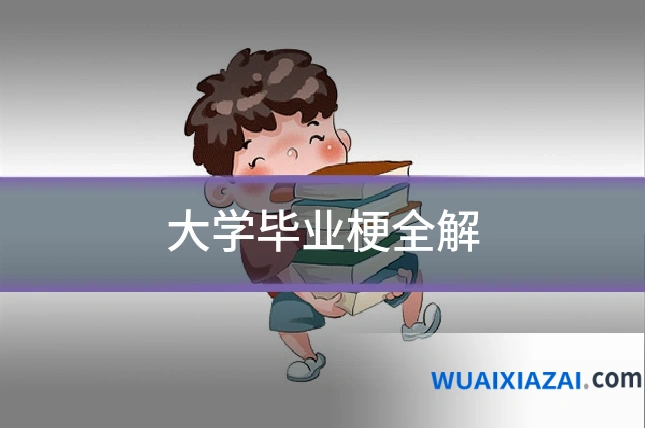 大学毕业梗全解