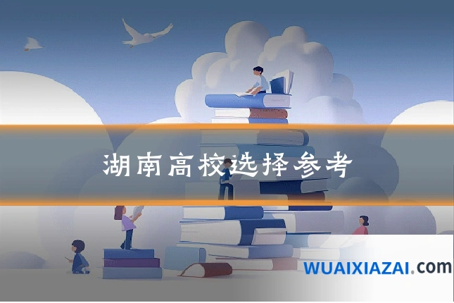湖南高校选择参考