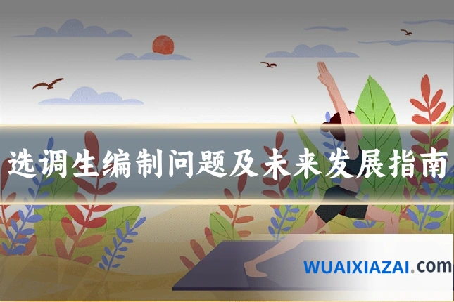 选调生编制问题及未来发展指南