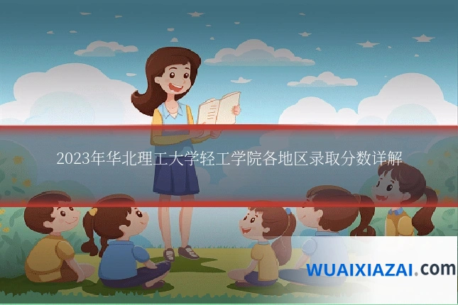 2023年华北理工大学轻工学院各地区录取分数详解