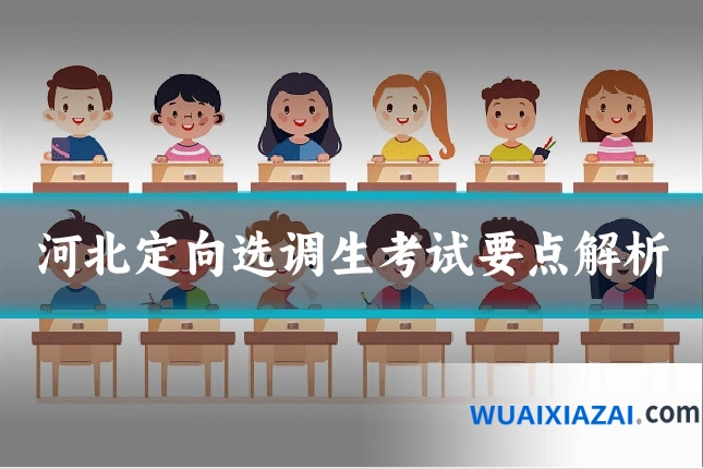 河北定向选调生考试要点解析