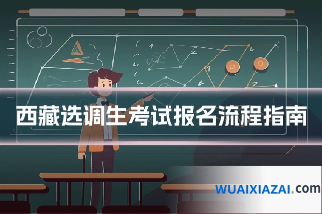 西藏选调生考试报名流程指南
