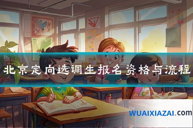 北京定向选调生报名资格与流程