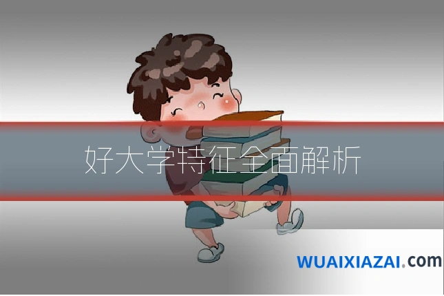 好大学特征全面解析