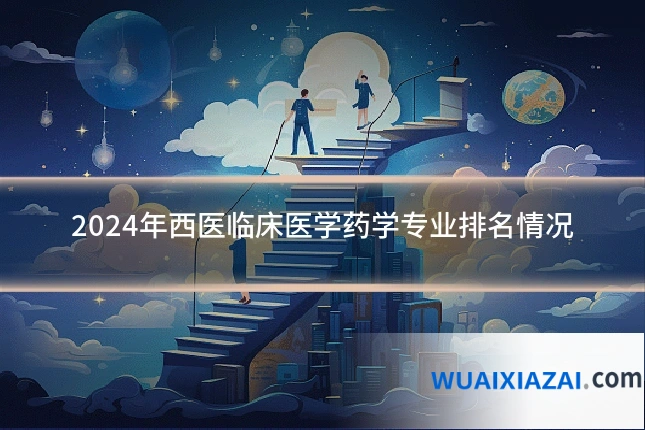 2024年西医临床医学药学专业排名情况