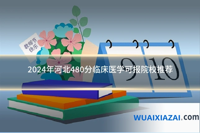 2024年河北480分临床医学可报院校推荐