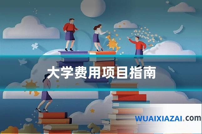 大学费用项目指南