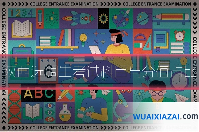陕西选调生考试科目与分值占比