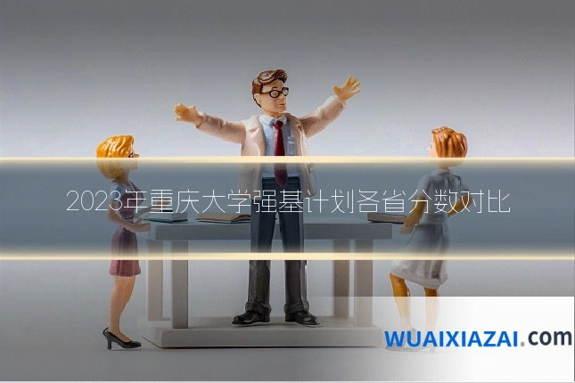 2023年重庆大学强基计划各省分数对比