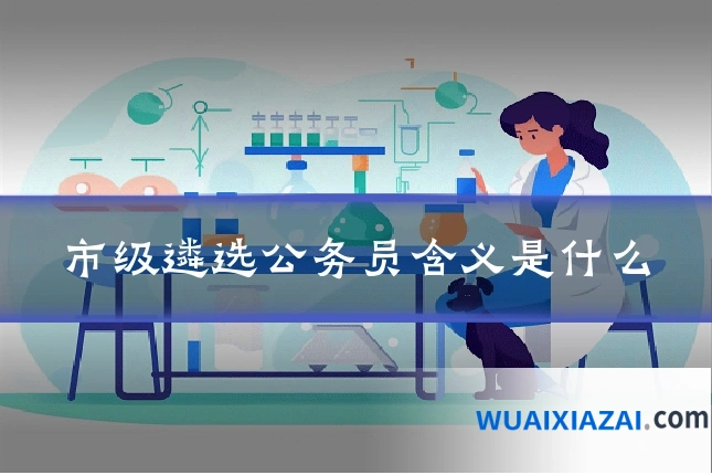 市级遴选公务员含义是什么