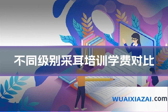 不同级别采耳培训学费对比
