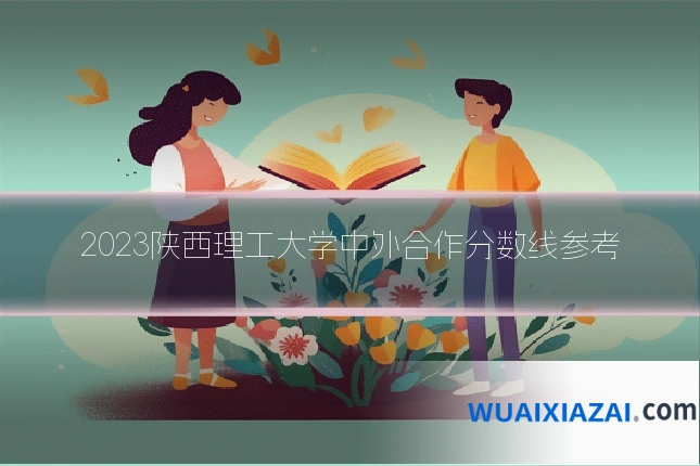 2023陕西理工大学中外合作分数线参考