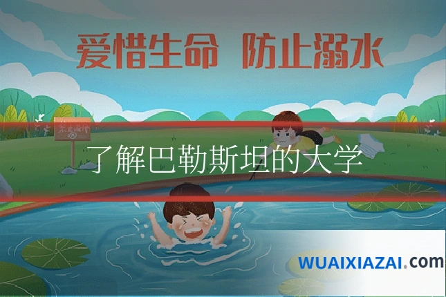 了解巴勒斯坦的大学