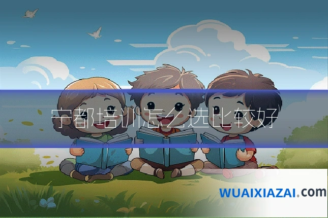 宁都培训怎么选比较好