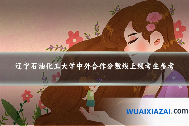 辽宁石油化工大学中外合作分数线上线考生参考