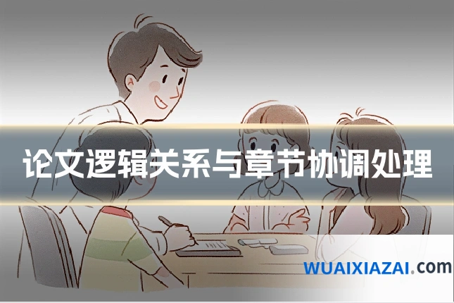论文逻辑关系与章节协调处理