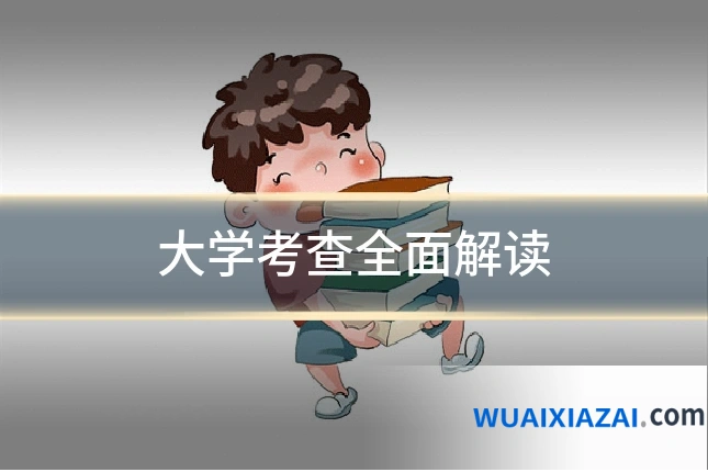 大学考查全面解读