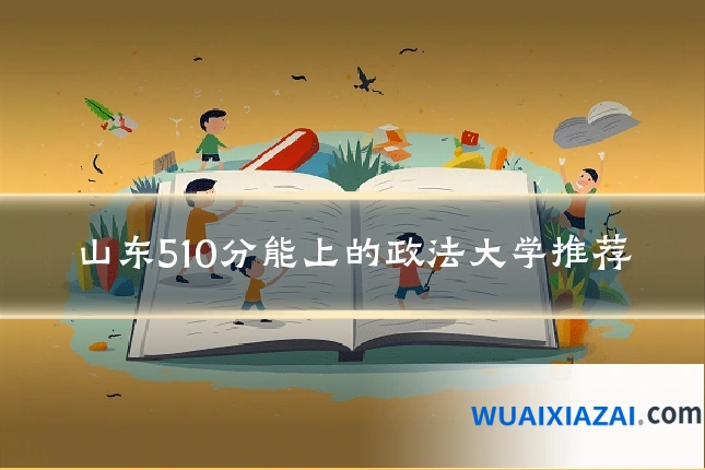 山东510分能上的政法大学推荐