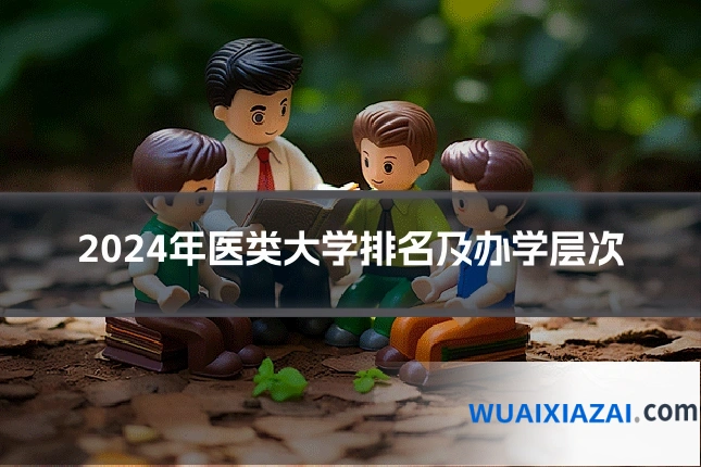 2024年医类大学排名及办学层次