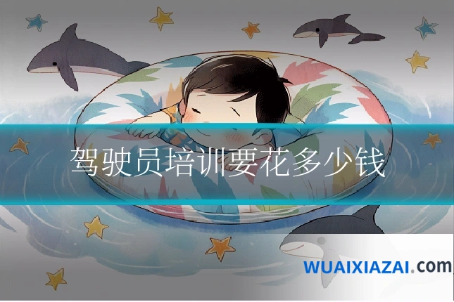 驾驶员培训要花多少钱
