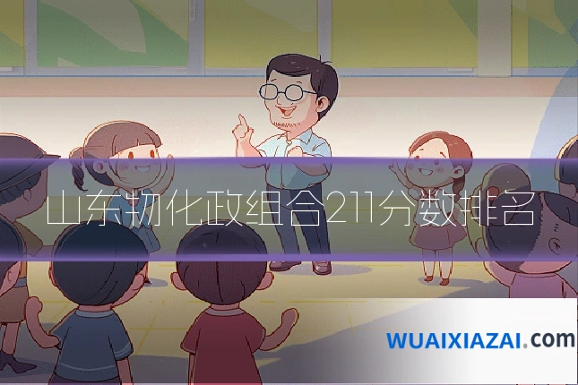 山东物化政组合211分数排名
