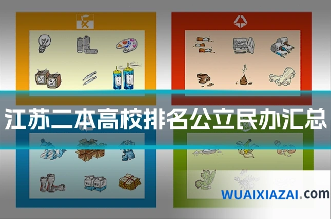江苏二本高校排名公立民办汇总