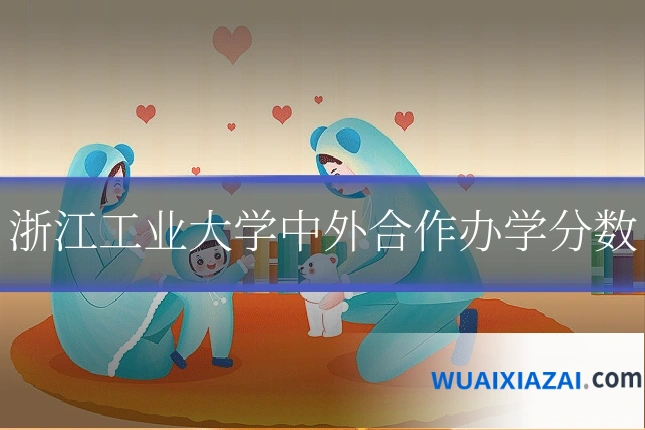 浙江工业大学中外合作办学分数