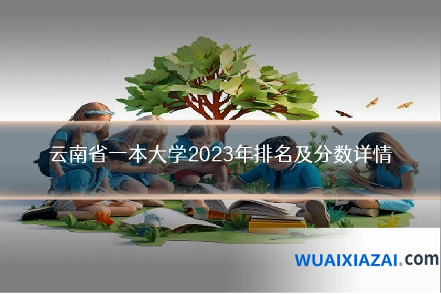 云南省一本大学2023年排名及分数详情