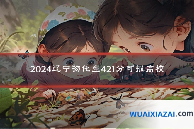 2024辽宁物化生421分可报高校