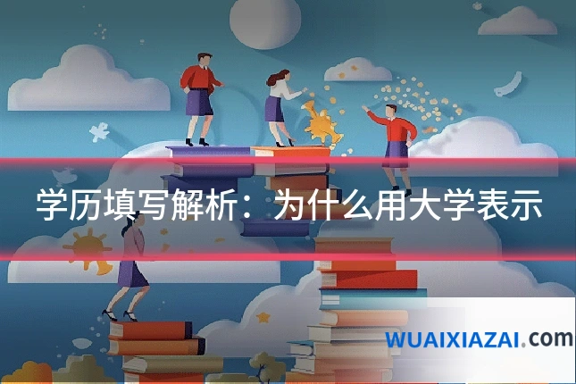 学历填写解析：为什么用大学表示
